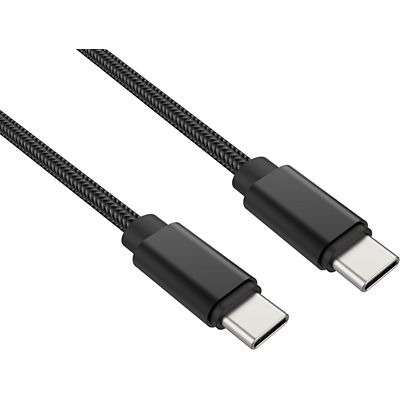 adeqwat cable usb c vers usb-c noir 2m