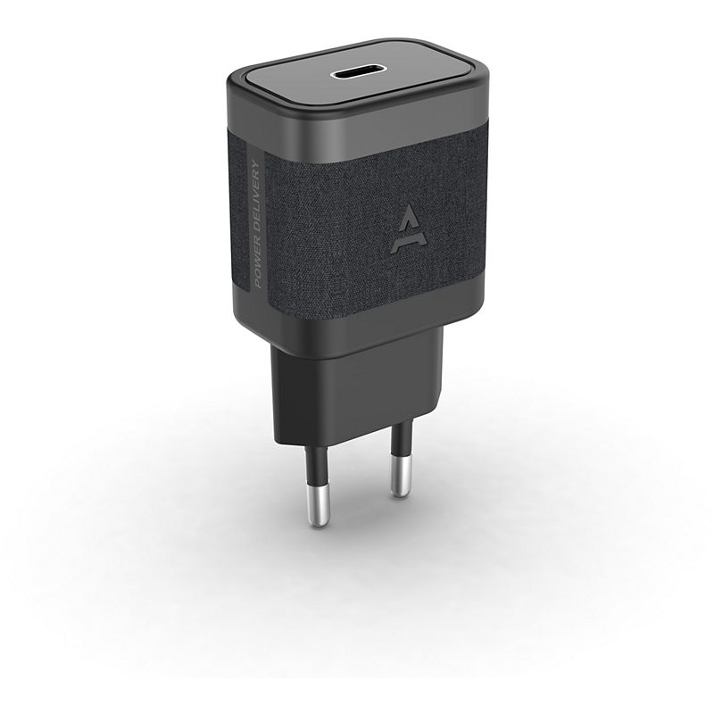 adeqwat chargeur secteur 30w usb-c powerdelivery noir
