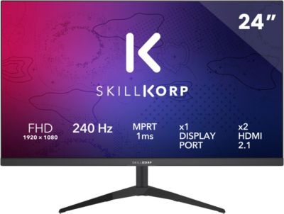 skillkorp Ecran PC Gamer SKP M24 Plat 24'' IPS 2026 240 Hz