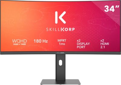 skillkorp Ecran PC Gamer M34 PROGRESS 34'' VA 2026