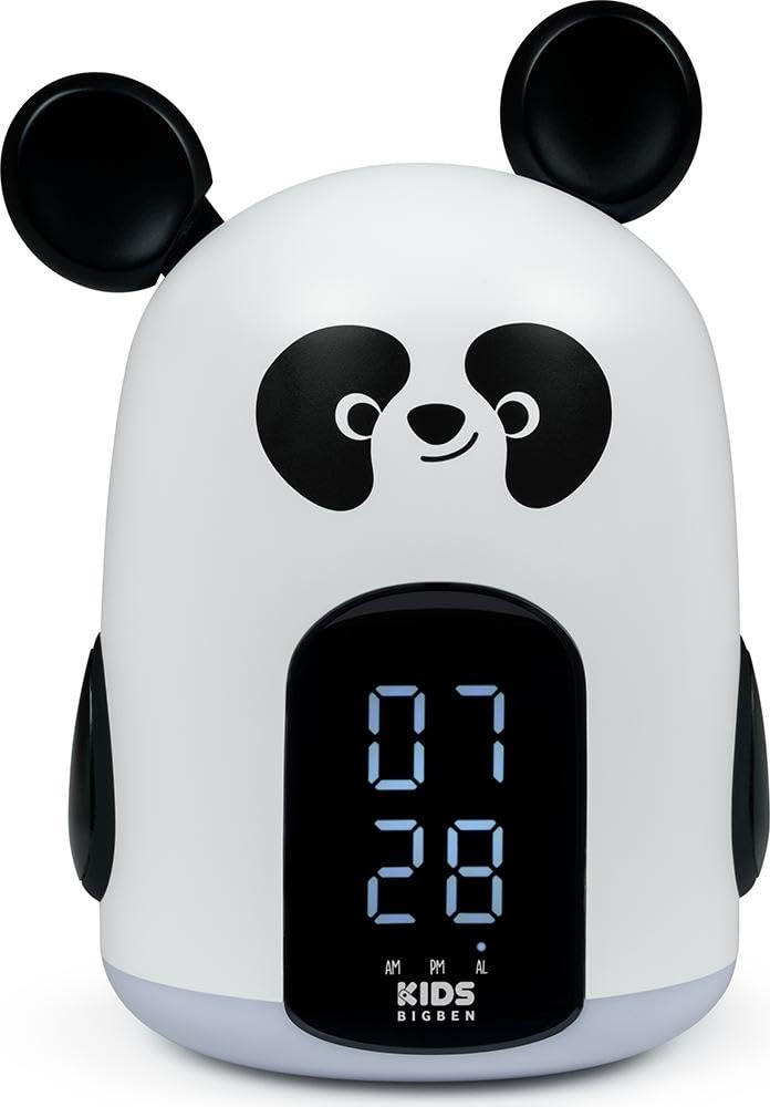 Bigben Interactive Modèle du produit : Réveil & Veilleuse – RKIDSPANDA