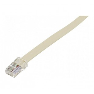 GENERIQUE Cordon téléphonique RJ45 / RJ45 ivoire