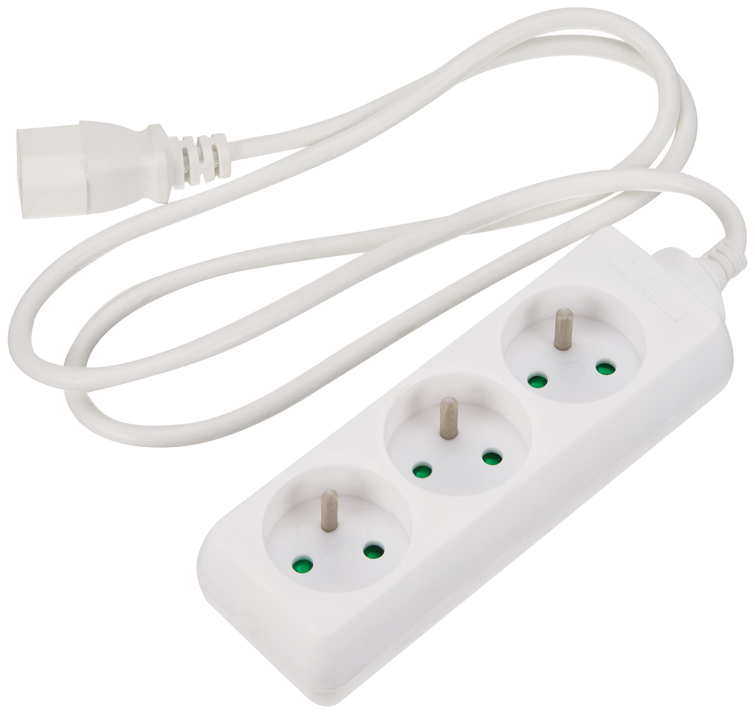 1Control Multiprise 3 prises CEE22 pour onduleur (norme IEC) (Blanc)