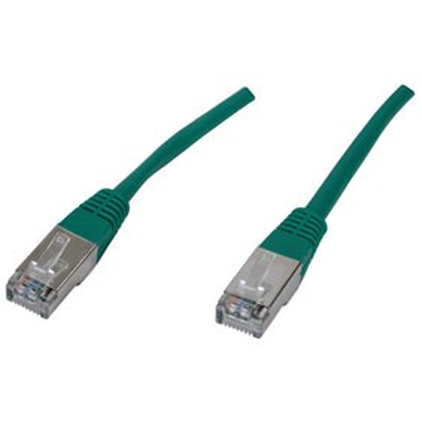 GENERIQUE Câble RJ45 catégorie 6 F/UTP 1 m (Vert)