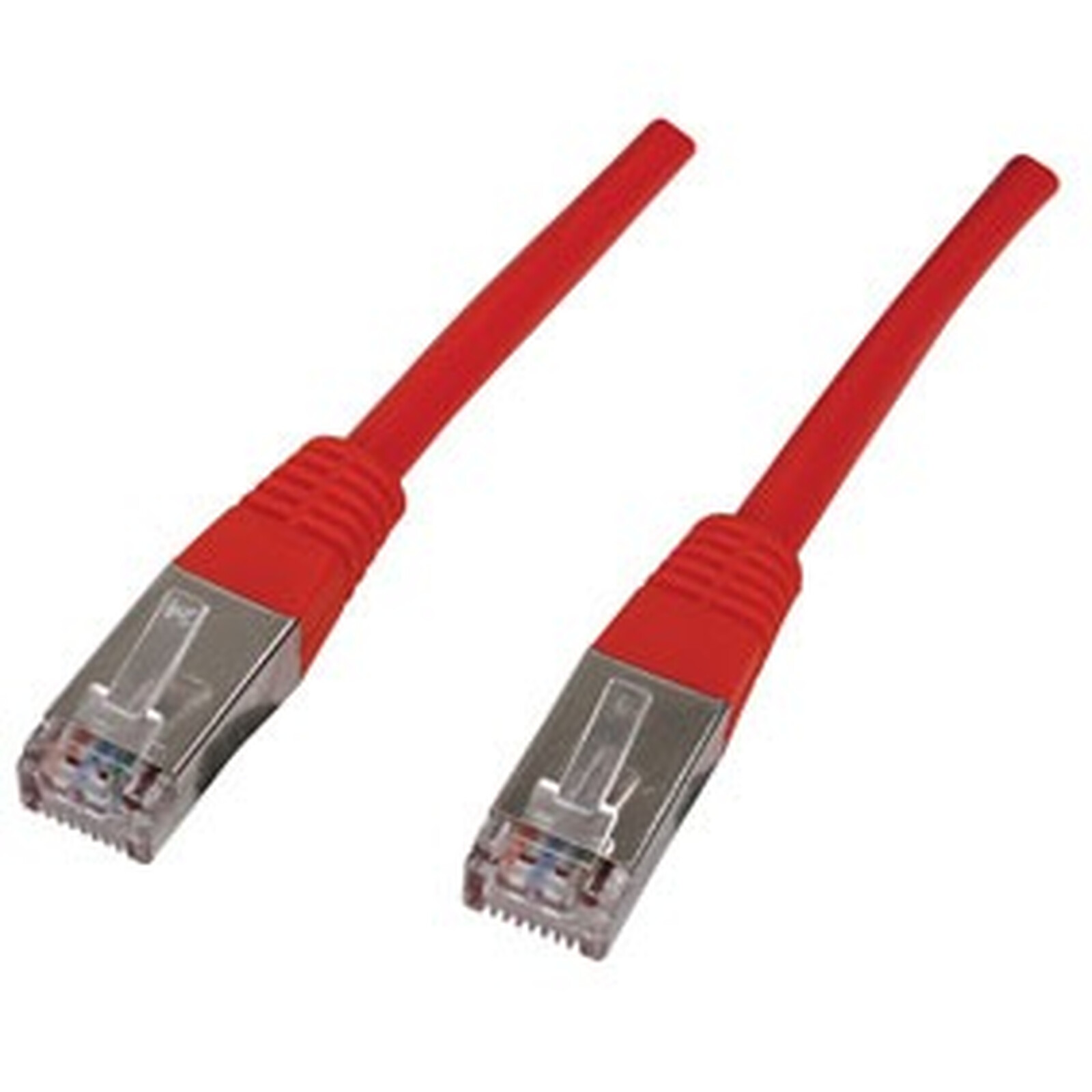 GENERIQUE Modèle du produit : Câble RJ45 catégorie 6 F/UTP 3 m (Rouge)