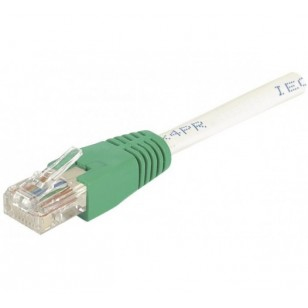 GENERIQUE Cordon RJ45 croisé catégorie 6 S/FTP gris