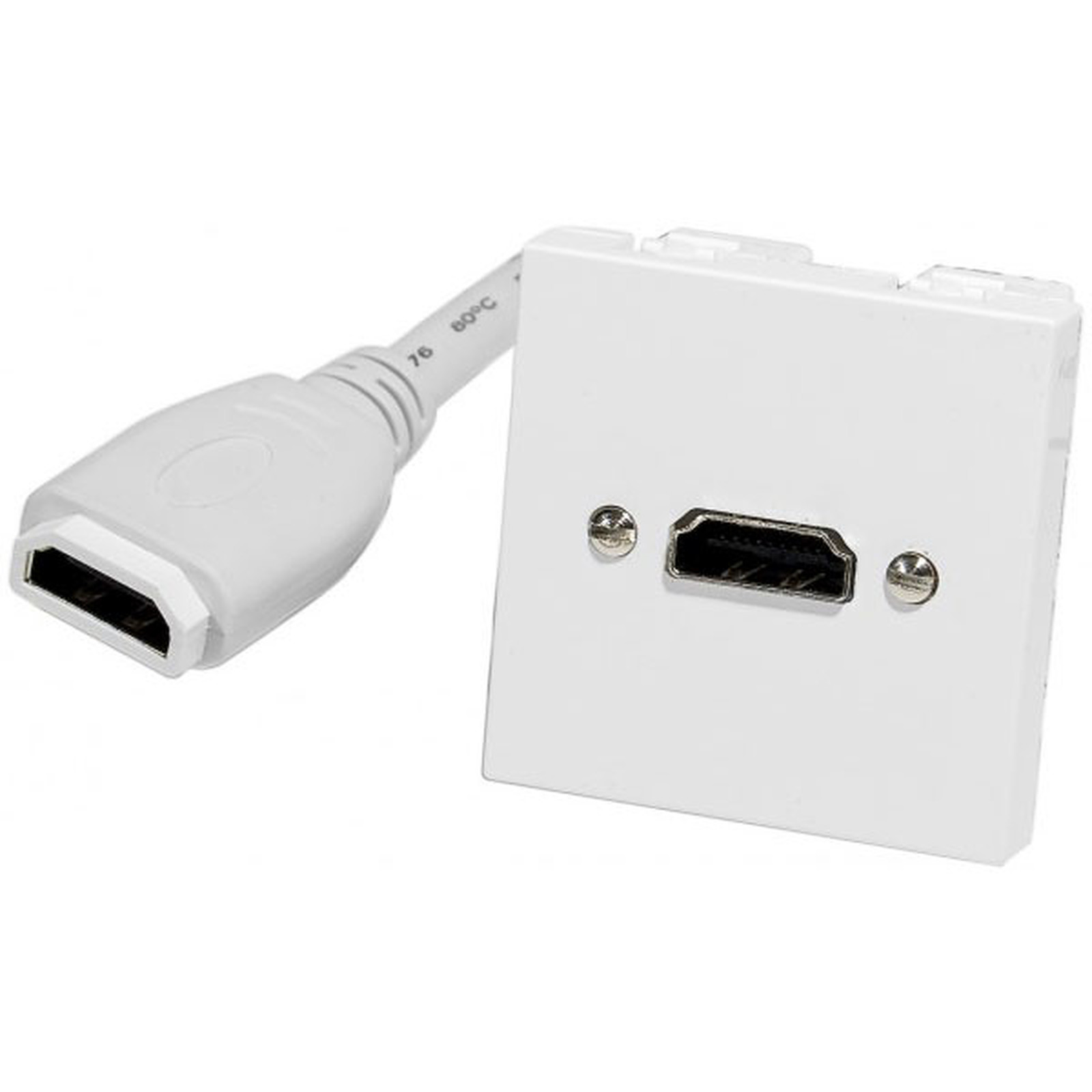 GENERIQUE Plastron 45x45 HDMI femelle / femelle