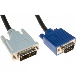 GENERIQUE Cordon dvi-a/vga HD15M Single Link-2,0M
