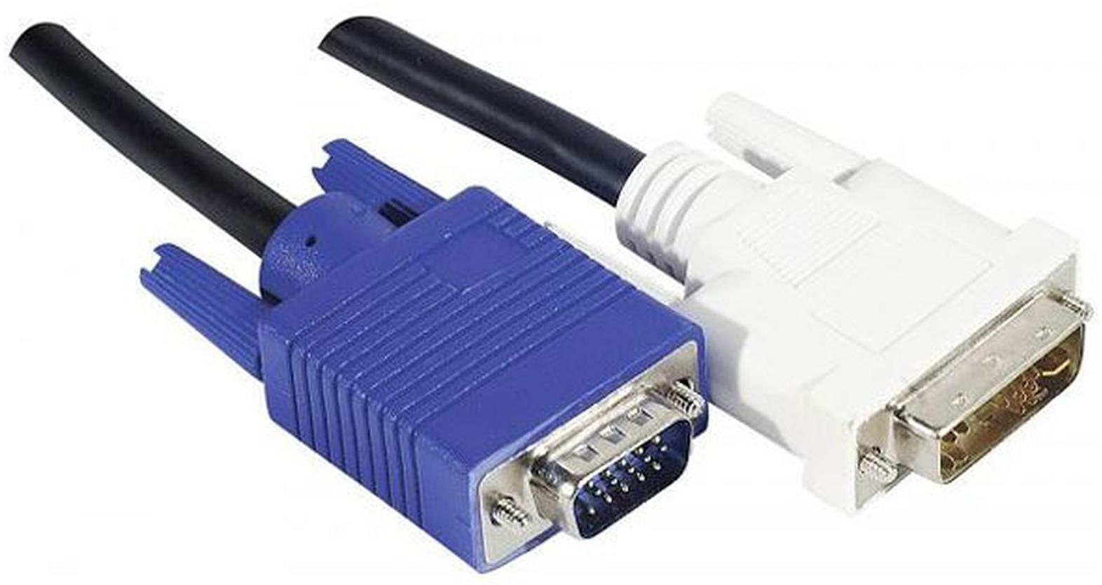 GENERIQUE Cordon DVI-A / VGA (3 mètres)