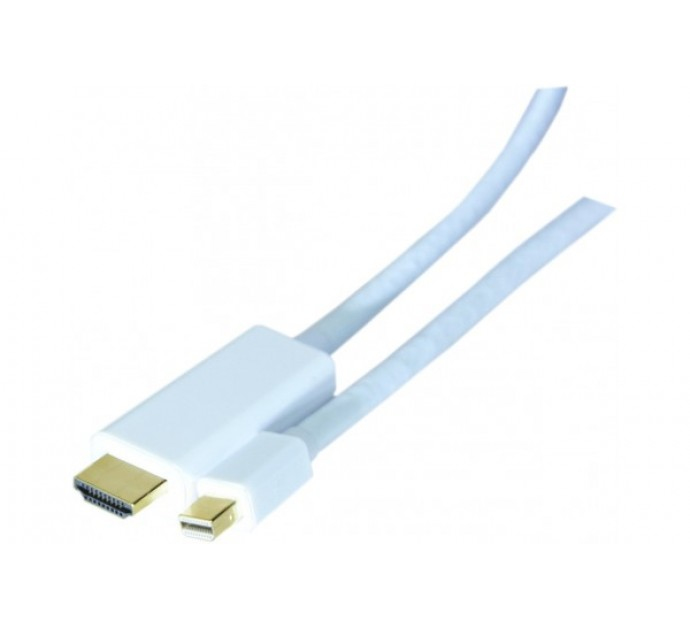 GENERIQUE Cordon Mini DisplayPort 1.2 m vers HDMI 2.0 m
