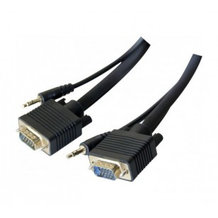 GENERIQUE Cordon écran svga + audio