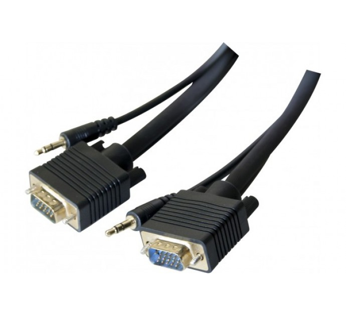 GENERIQUE Cordon écran svga + audio