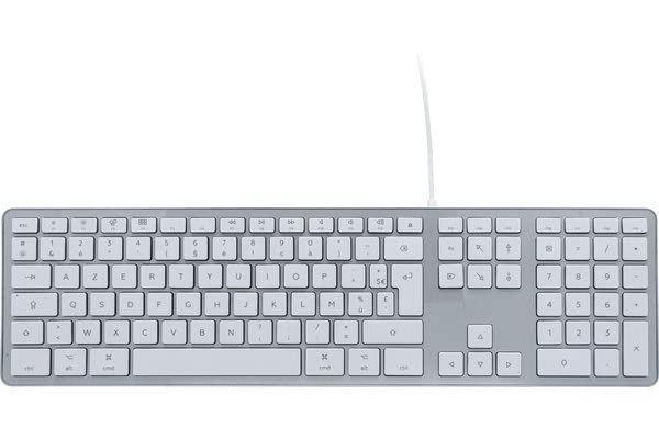 Dacomex Clavier pour Mac MK340 USB (Argent)