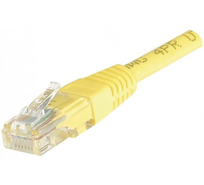 GENERIQUE Cordon RJ45 catégorie 6 U/UTP jaune