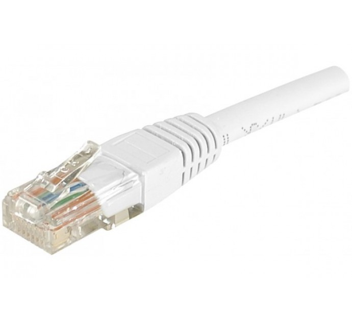 GENERIQUE Cordon RJ45 catégorie 6 U/UTP blanc