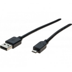 GENERIQUE Cordon USB 2.0 type A / micro B noir