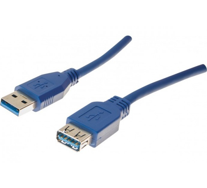 GENERIQUE Rallonge USB 3.0 type A / A bleue