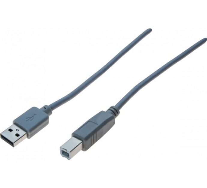 GENERIQUE Cordon USB 2.0 A / B gris