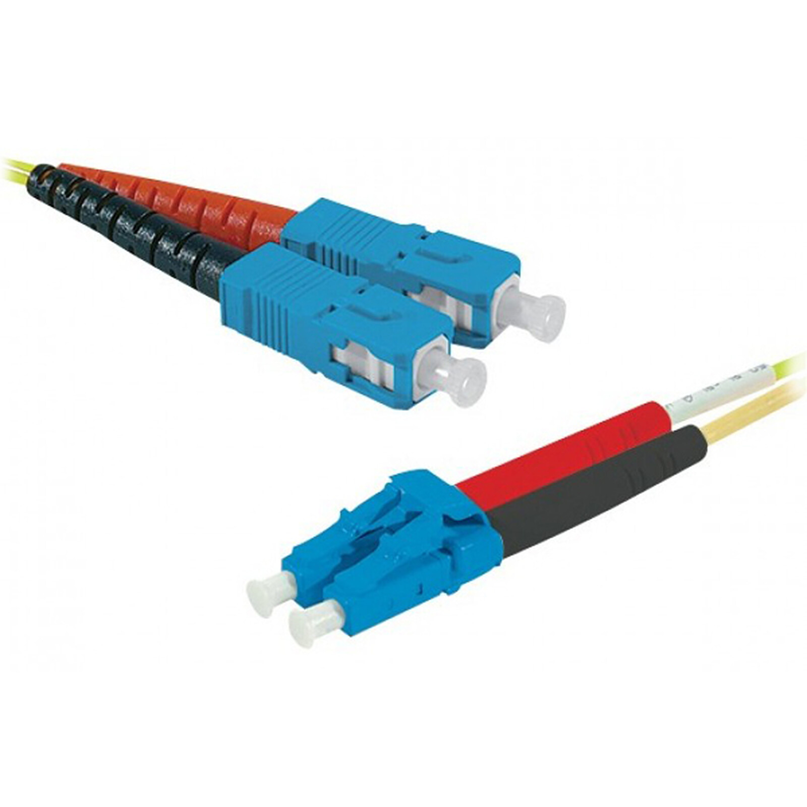 GENERIQUE Jarretière optique duplex monomode 2mm OS2 SC-UPC/LC-UPC (3 mètres)