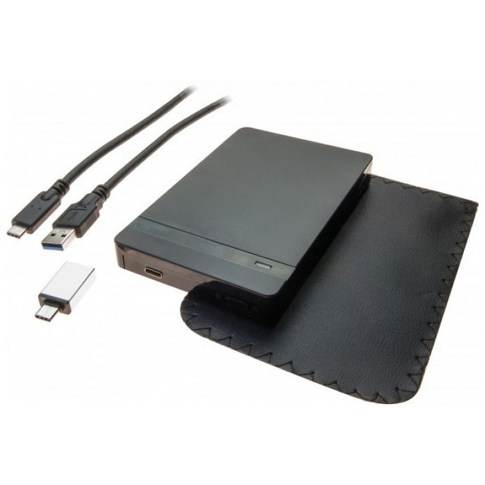 DEXLAN Boîtier externe Type-C USB 3.1 Gen.1 pour disque 2.5