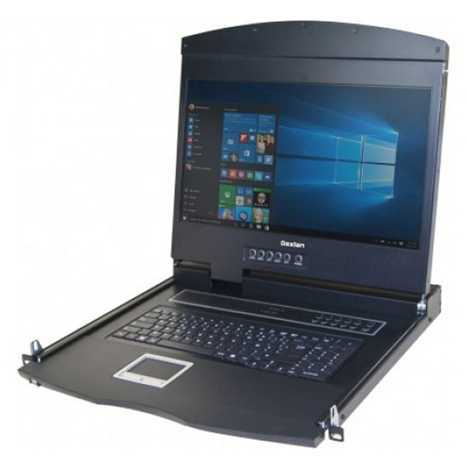DEXLAN console rackable double rail 1U pour serveur
