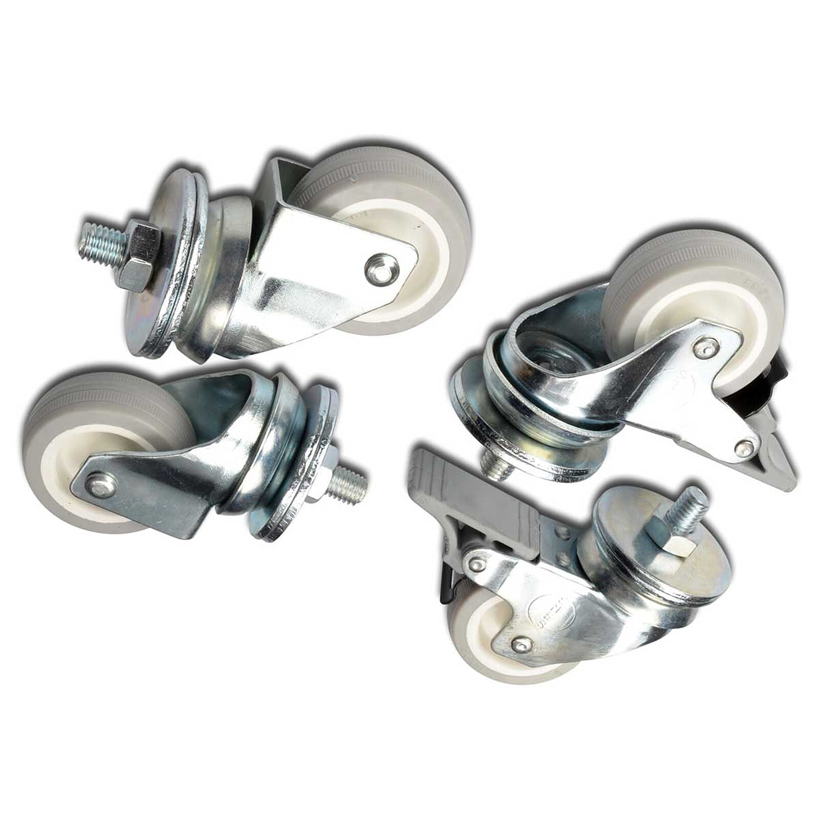 ekivalan Ekivalan Kit 4 roulettes M10 pour coffrets