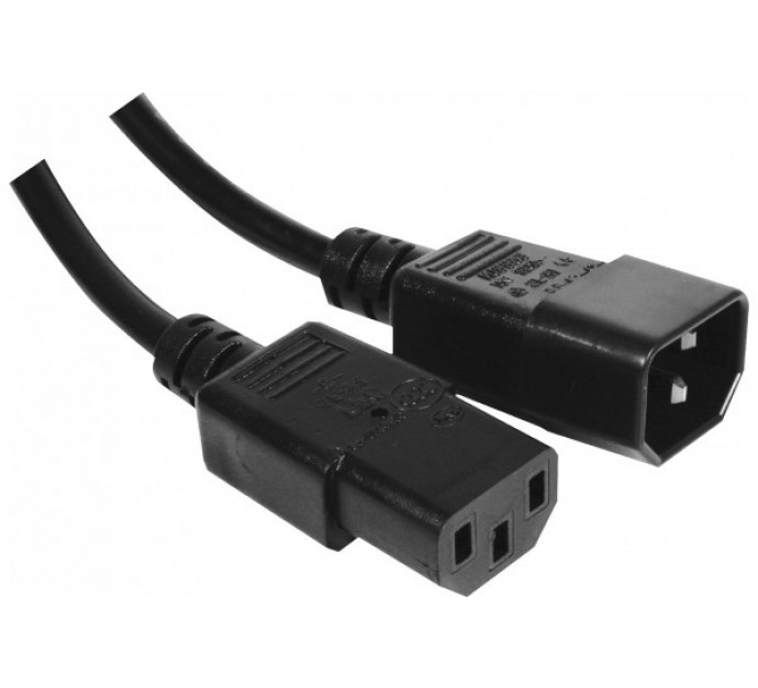 GENERIQUE Rallonge d alimentation C14 / C13 noire