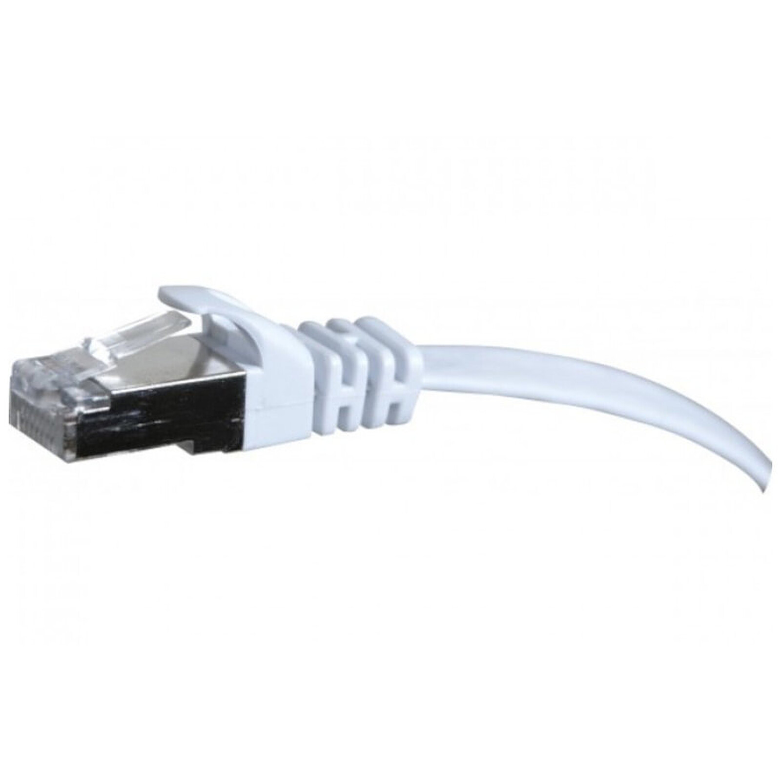 GENERIQUE Cordon RJ45 plat catégorie 6 U/FTP snagless blanc