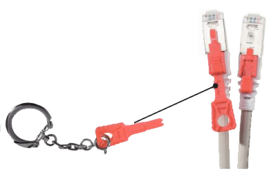 GENERIQUE Cordon RJ45 catégorie 6 S/FTP à verrouillage gris