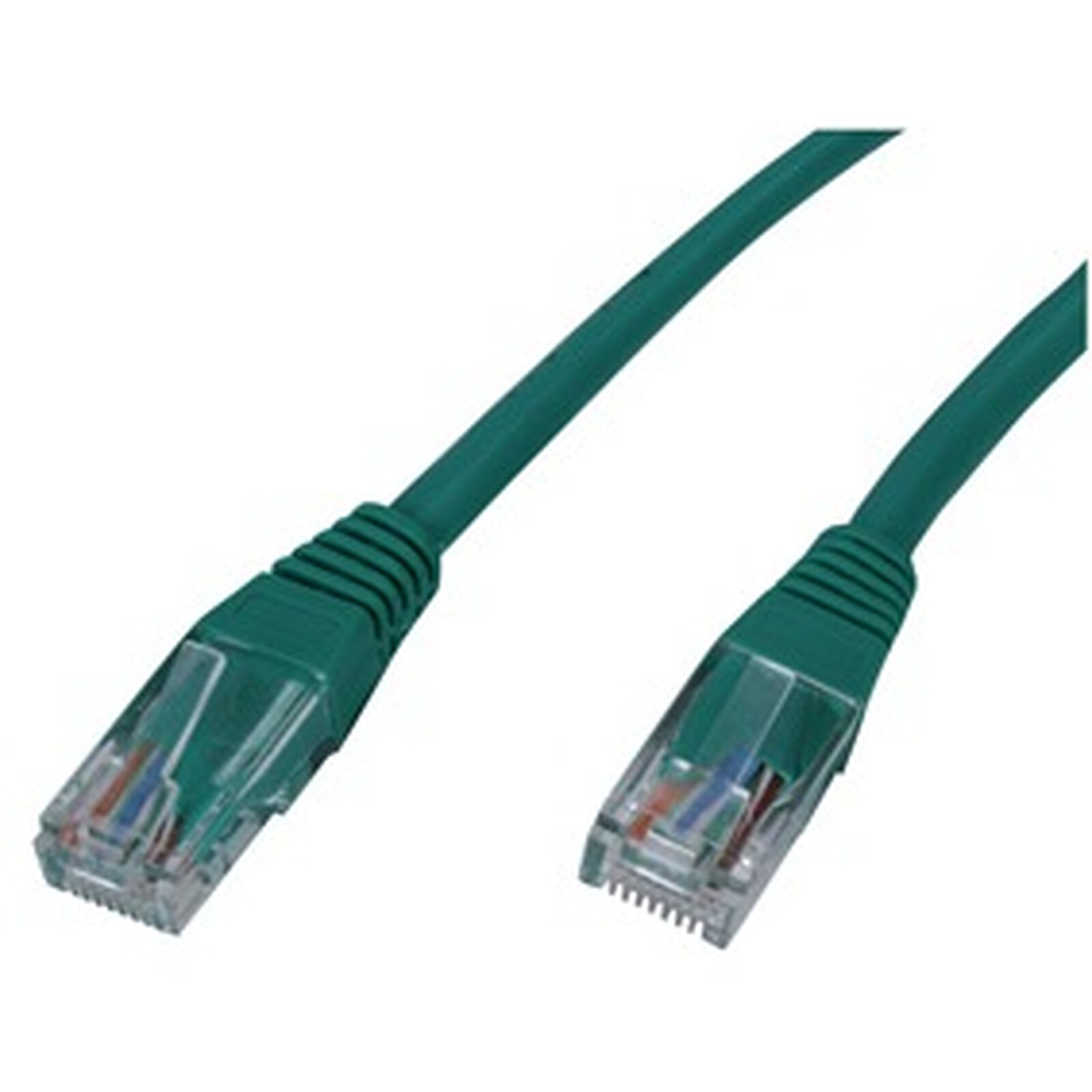 GENERIQUE Câble RJ45 catégorie 5e U/UTP 0.3 m (Vert)