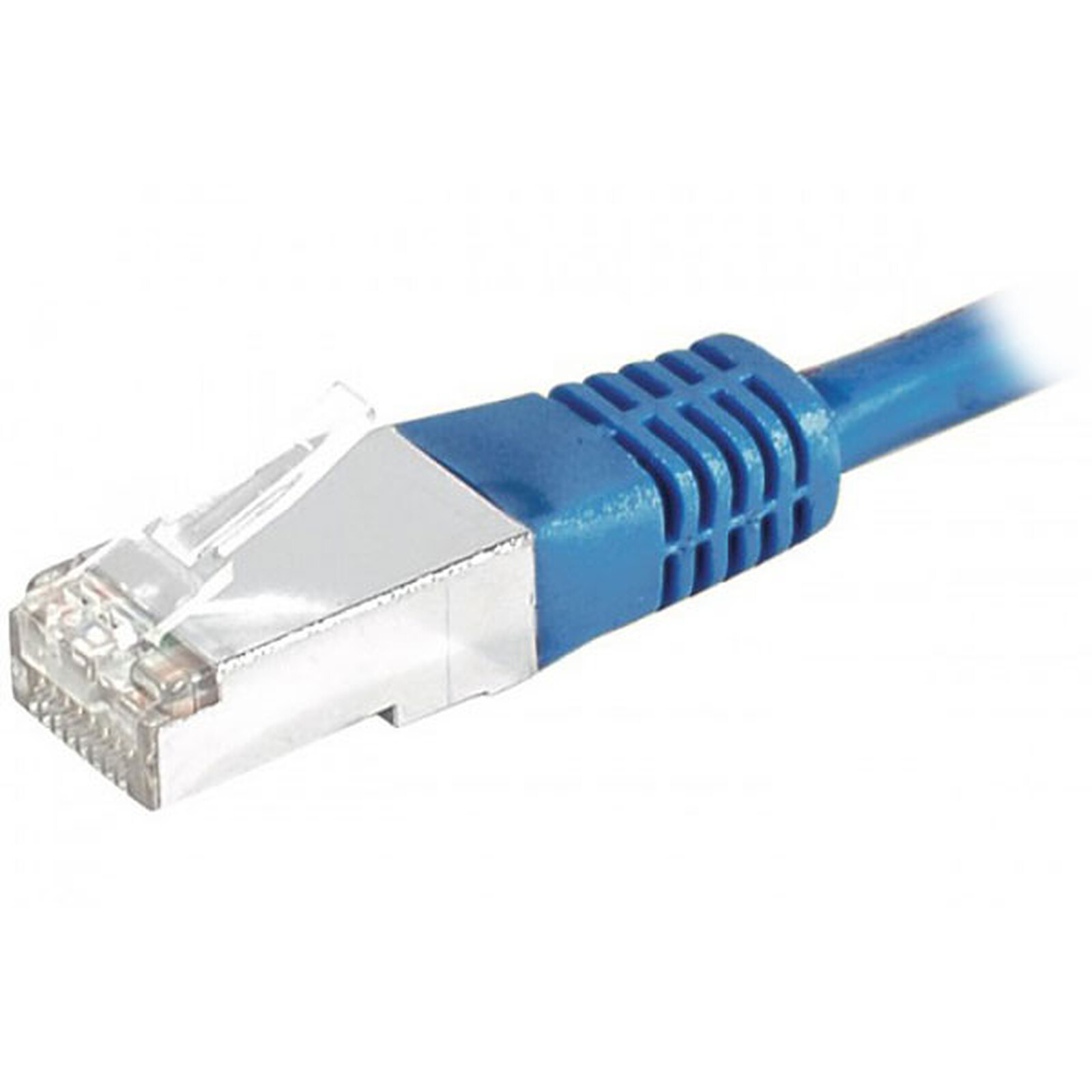 GENERIQUE Câble RJ45 catégorie 6 S/FTP 0.30 m (Bleu)