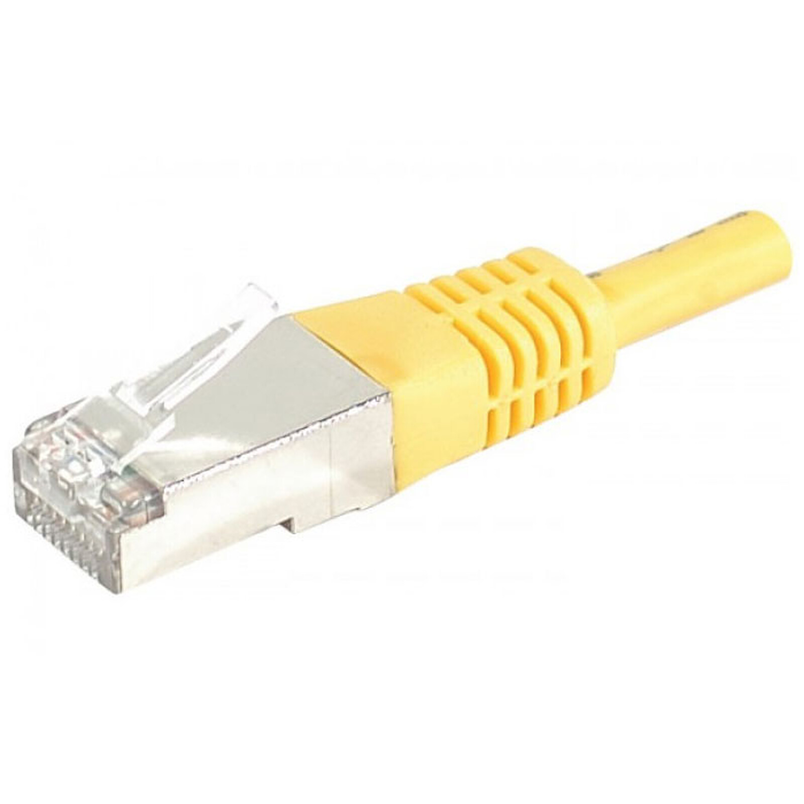 GENERIQUE Câble RJ45 catégorie 6 S/FTP 0.5 m (Jaune)