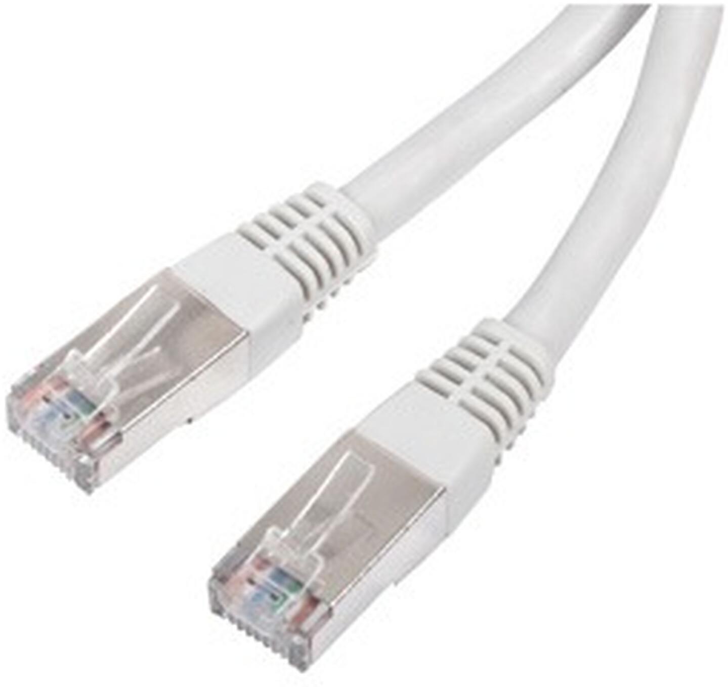 GENERIQUE Modèle du produit : Câble RJ45 catégorie 6 S/FTP 1 m (Beige)