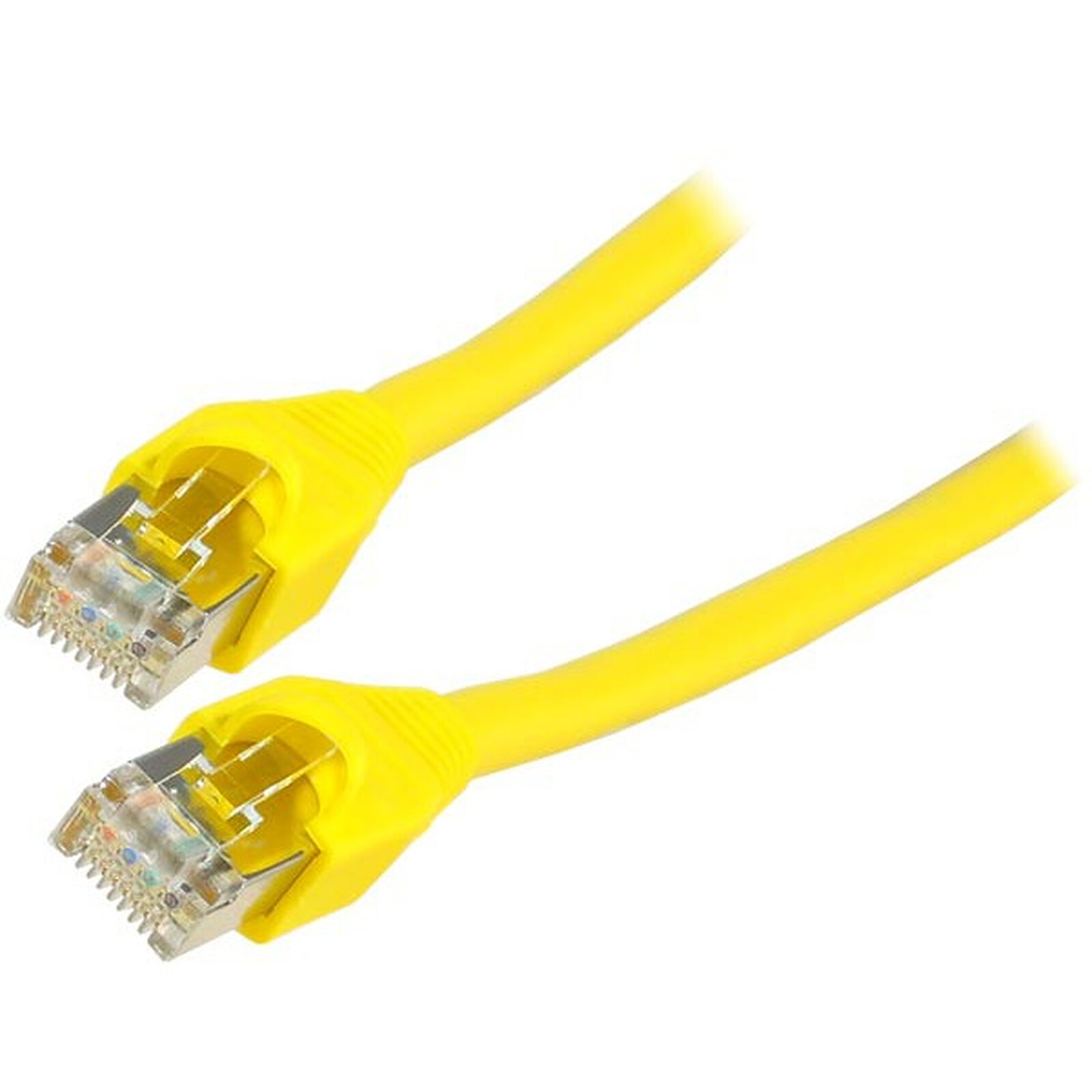 GENERIQUE Nom : Câble RJ45 catégorie 6 S/FTP 2 m (Jaune)