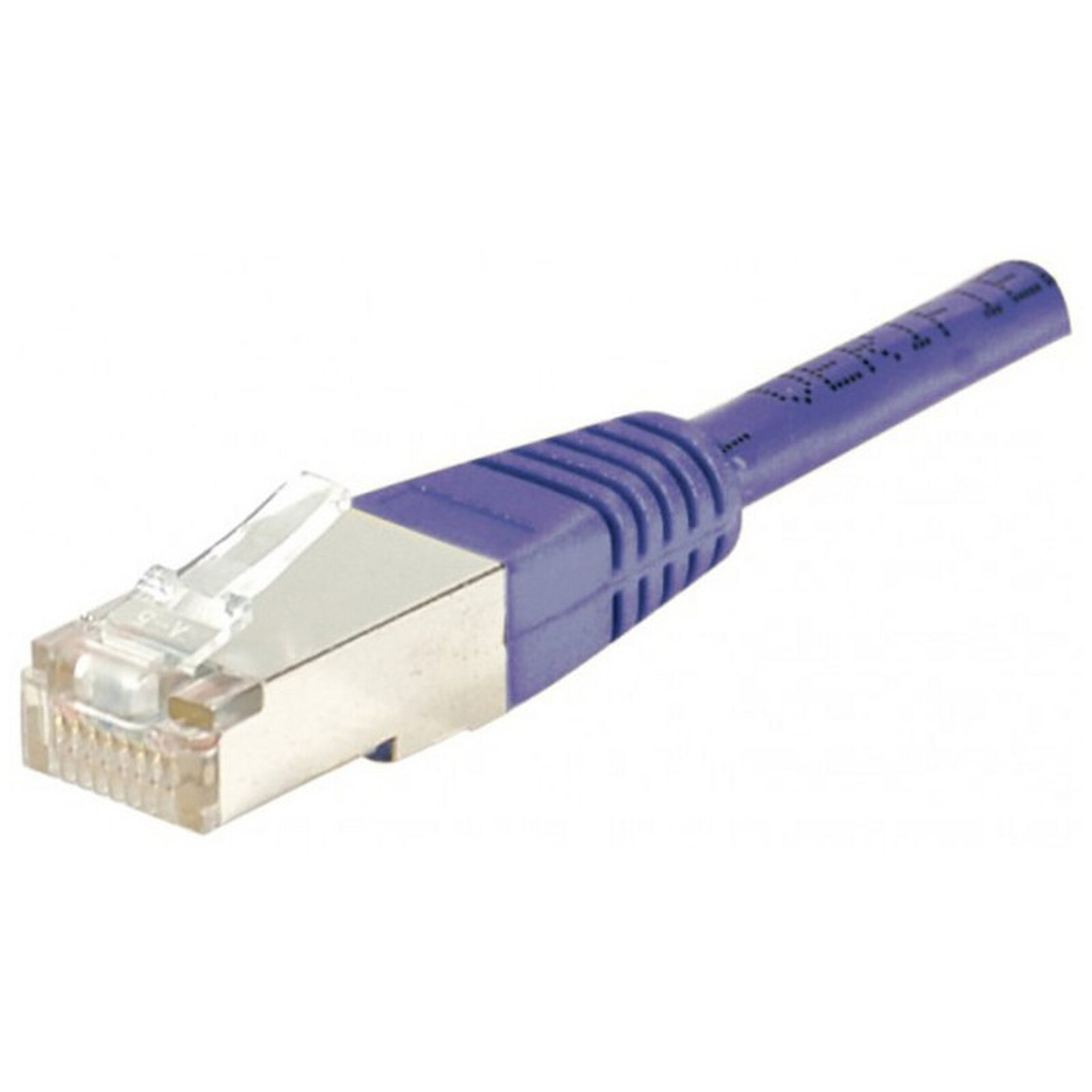 GENERIQUE Câble RJ45 catégorie 6 F/UTP 1.5 m (Violet)