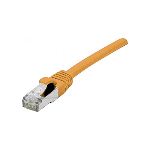 DEXLAN Cordon RJ45 catégorie 6A S/FTP LSOH snagless orange