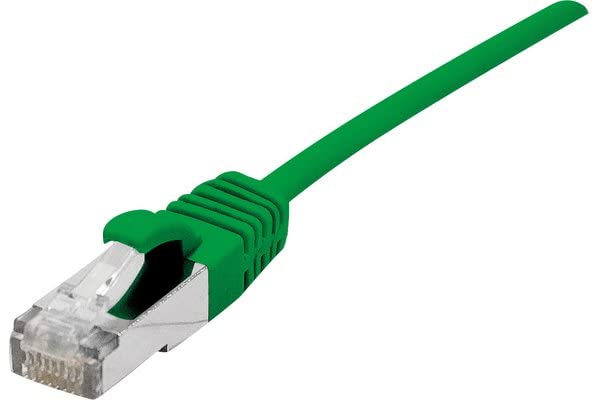 DEXLAN Cordon RJ45 CAT 6A S/FTP LSOH Ultra Fin vert