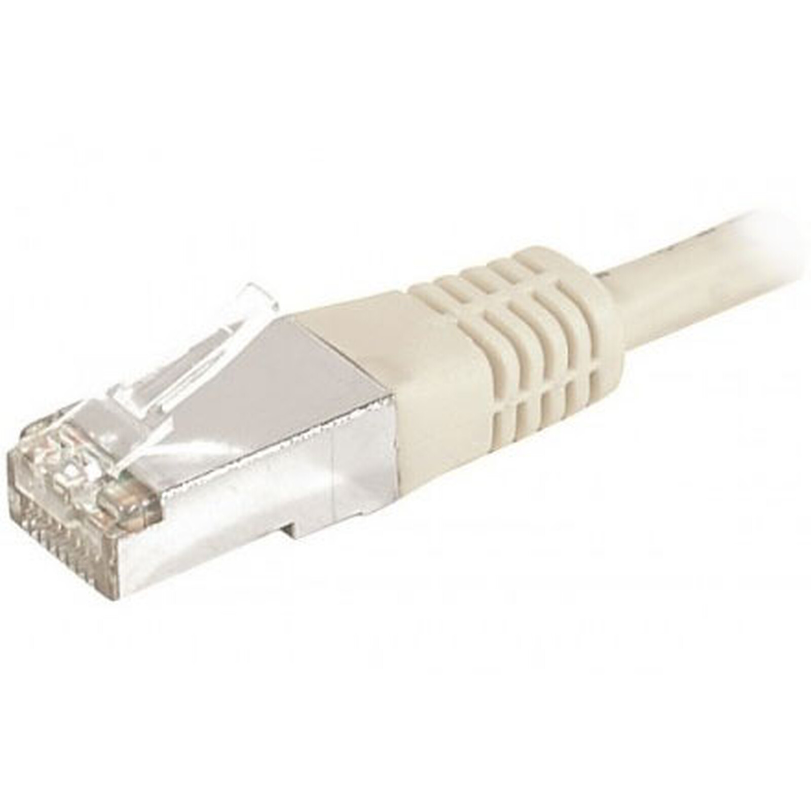GENERIQUE Cordon RJ45 catégorie 6a F/UTP 15 m (Beige)