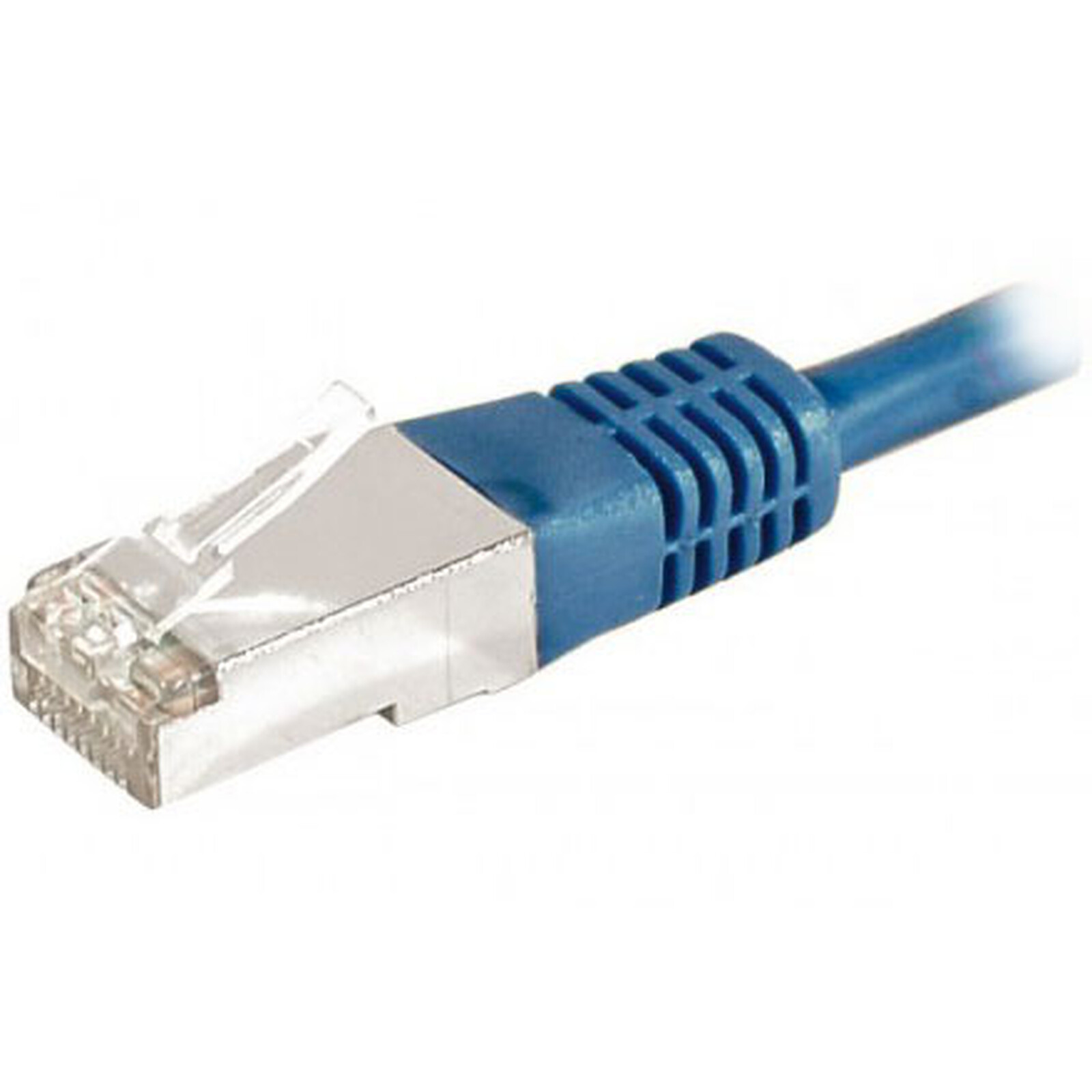 GENERIQUE Cordon RJ45 catégorie 6a F/UTP 1 m (Bleu)