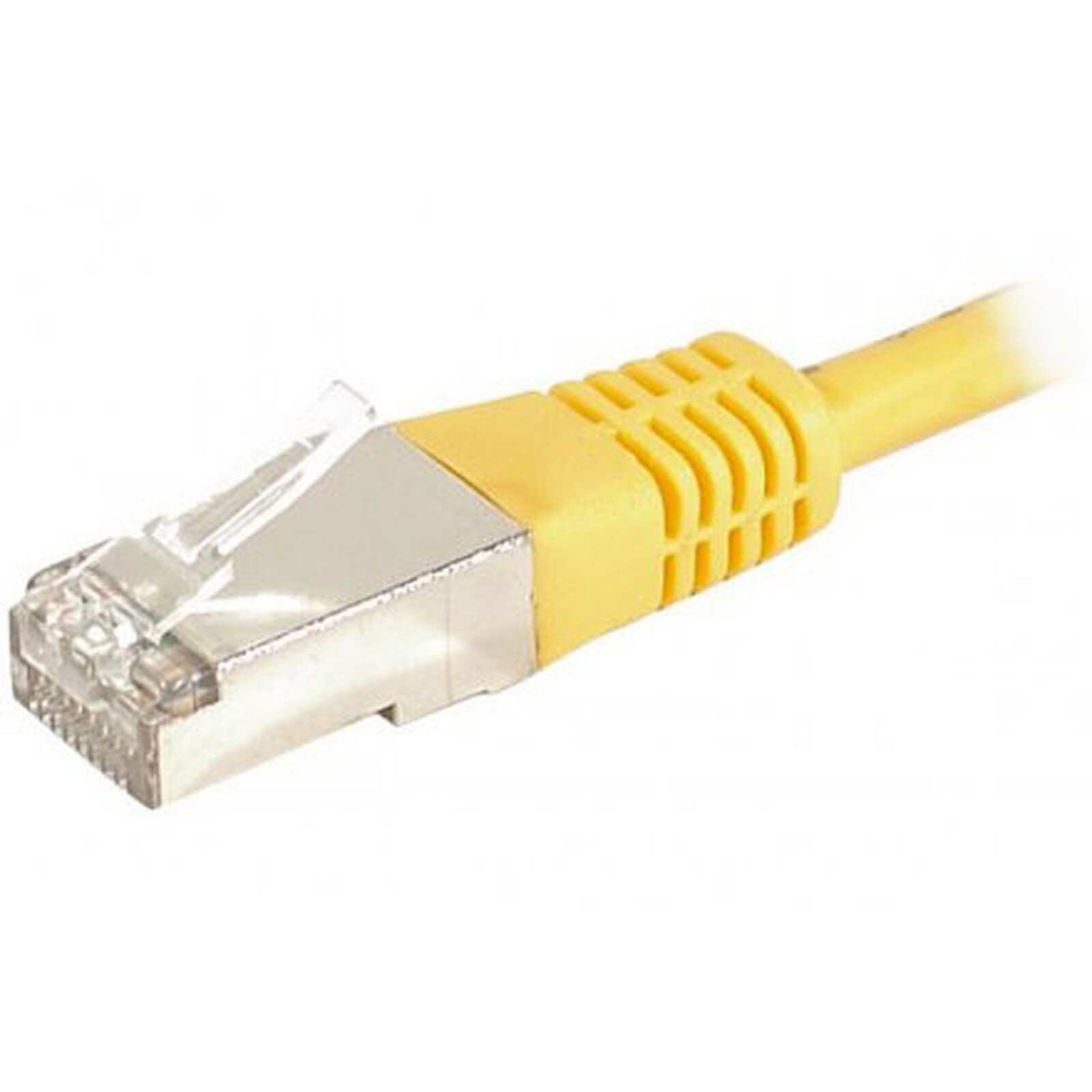 GENERIQUE Cordon RJ45 catégorie 6a F/UTP 3 m (Jaune)