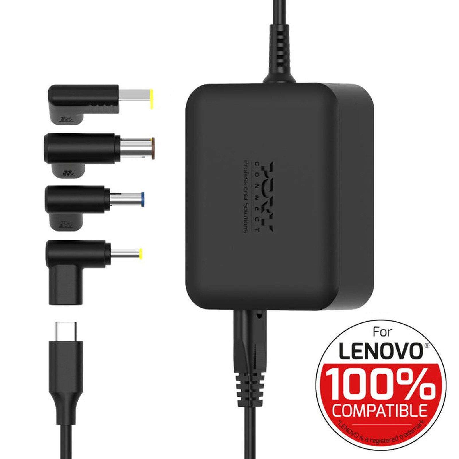 Port Connect PORT Connect Lenovo Power Supply GaN2 USB Type C (100W)