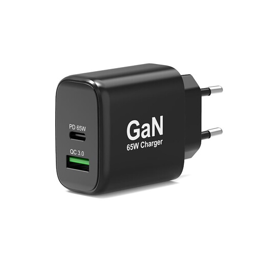 PORT DESIGN Pack KIT Starter GaN 65W + Twin convertisseur USB-A / USB-C + USB-C / USB-C 1.8M + USB-C / HDMI 1.8M + housse de transport
