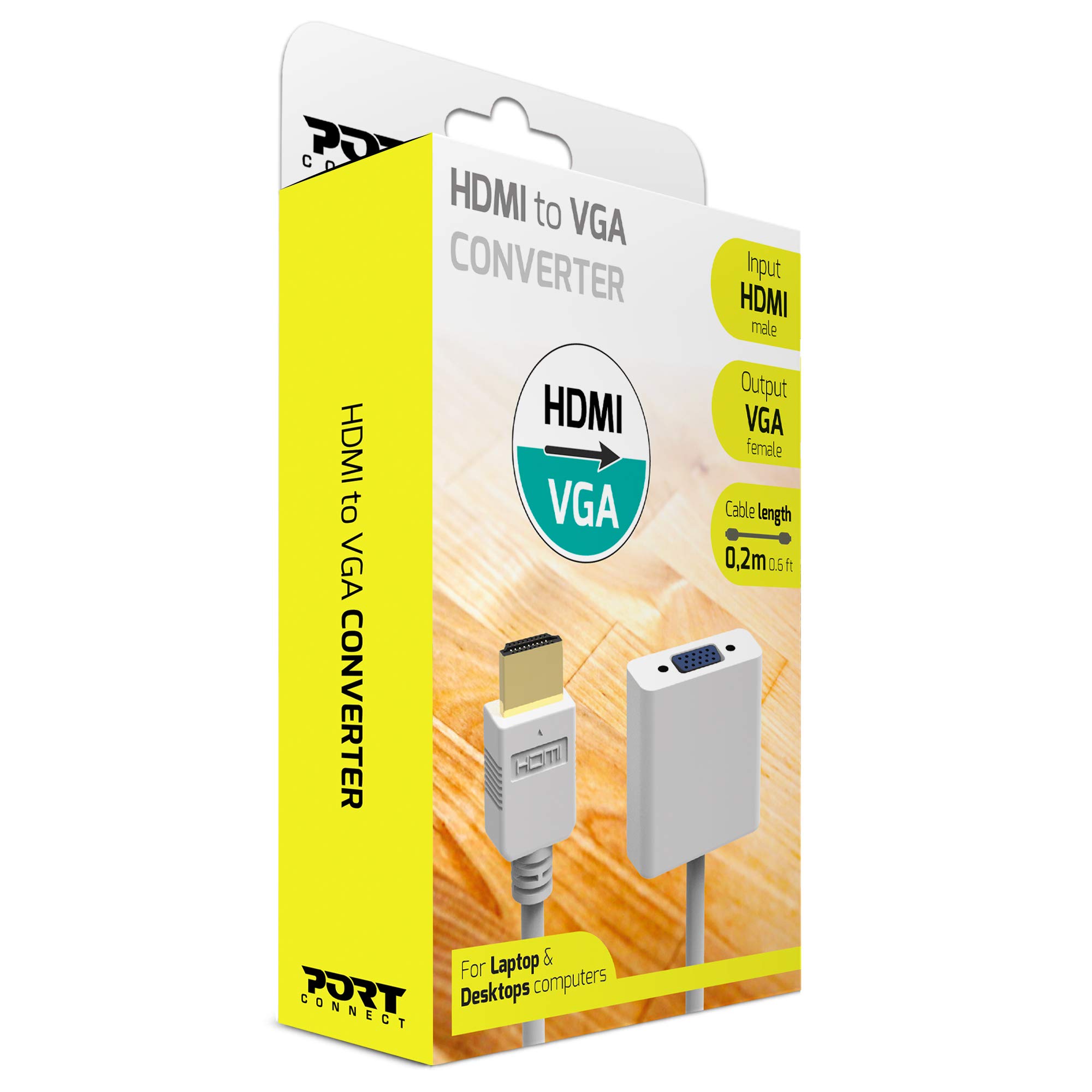 PORT DESIGN Convertisseur vidéo HDMI à VGA
