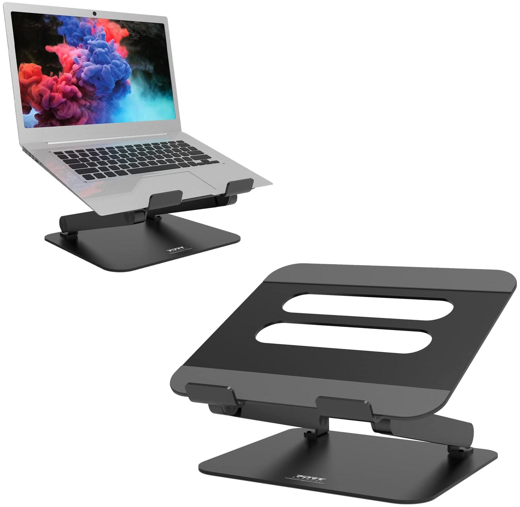 PORT DESIGN Adjustable Ergonomic Notebook Stand for notebooks from 10p to 15.6p