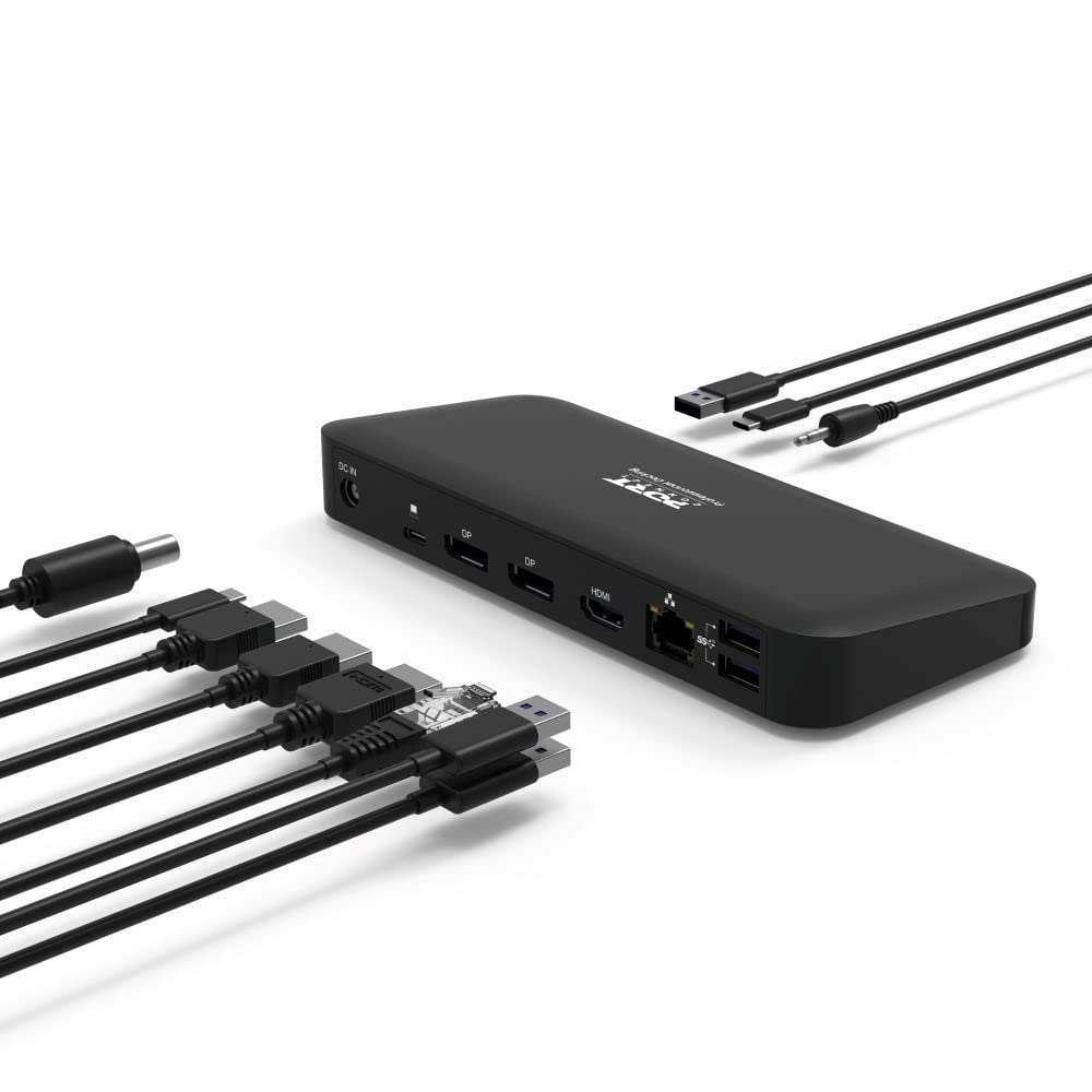 PORT DESIGN USB Type C Office Docking Station 3x4K