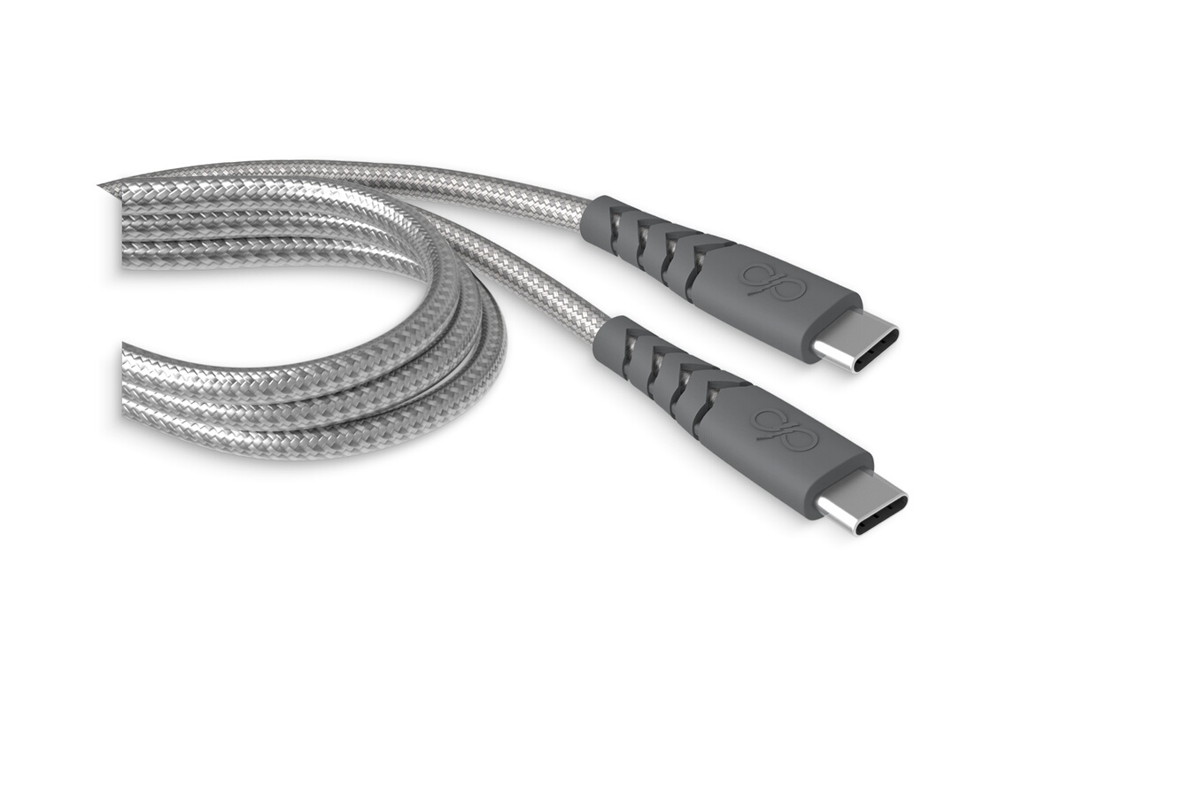Force Power Câble renforcé C/C 1.2m 3A Gris