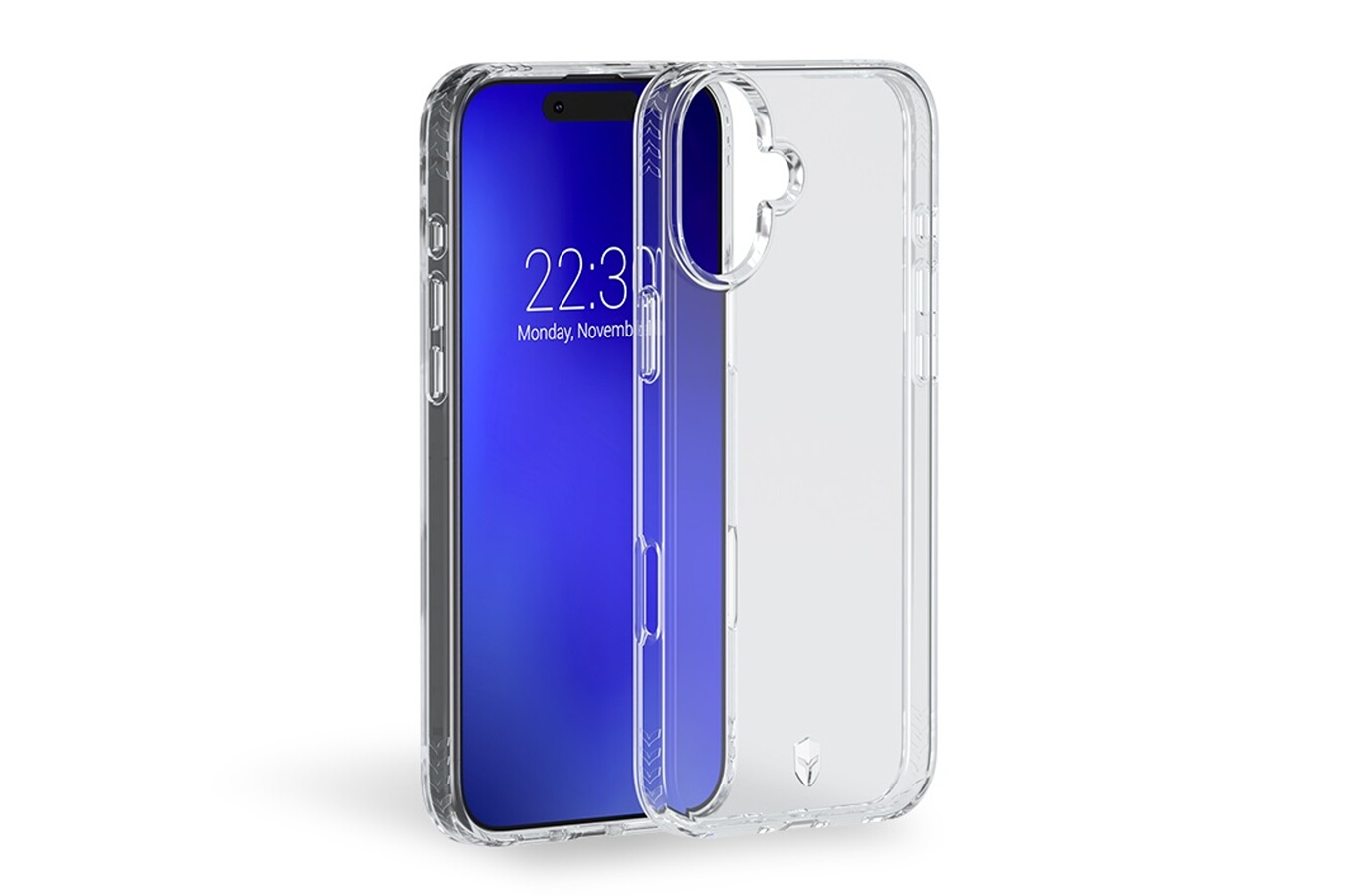 Forcecase COQUE Pulse POUR IPHONE 16 Plus TransparentE