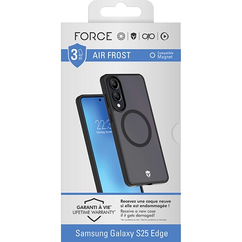 Forcecase Air Frost Magnet S25 Edge 50%R Noire