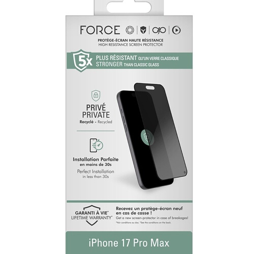Forceglass FG OG 2,5D Prive IP17 Pro Max