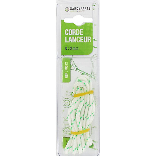 F1 Distribution Corde lanceur Ø3 mm F9512 pour tronçonneuse